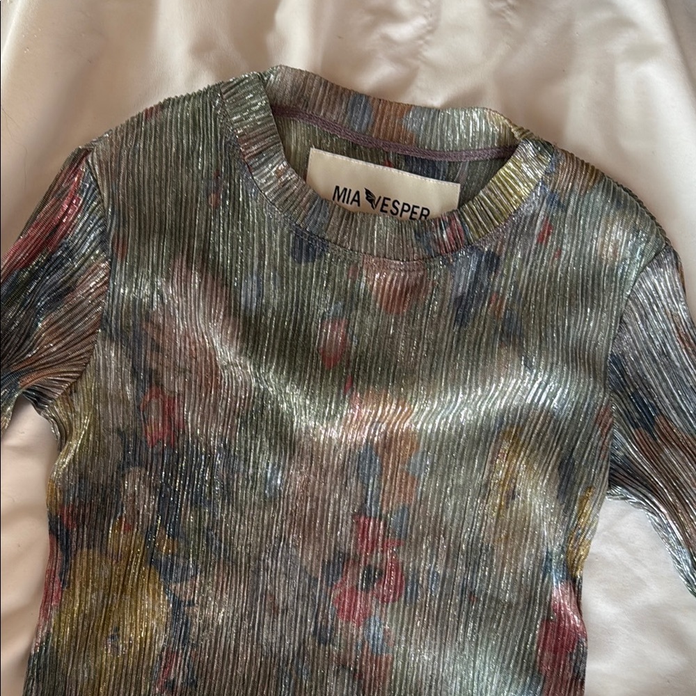 Mia Vesper Multicolor Metallic Top - as seen in Beyoncé’s Black is King